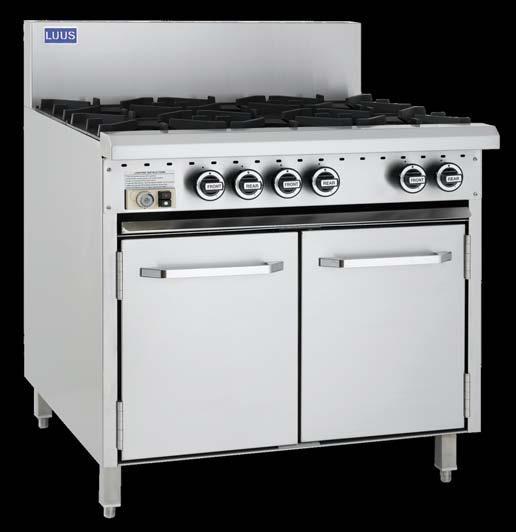 OVENS The Luus as Oven Range is engineered to be functional, dependable, and easy to use, making it an essential component in the overall performance of your
