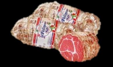 i salumi Coppa or Capocollo Made from the dry-cured muscle running from