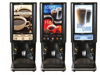 / LCD-1 HOT / AMBIENT COFFEE AMBIENT TEA (Standard 121330 model) (w/ Tea label 121329) LCD-1 Series Liquid Coffee