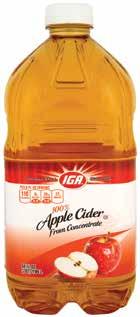 4 oz. 100% Apple Juice or Cider 1 79