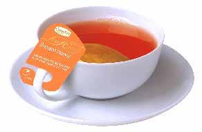 HOT BEVERAGES TEA (GLASS) TEA (CUP) HERBAL TEAS BY RONNEFELDT Earl Grey (black tea & bergamot flavor) Morgentau (green