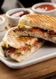 FLATBREAD TOASTED SANDWICH WITH