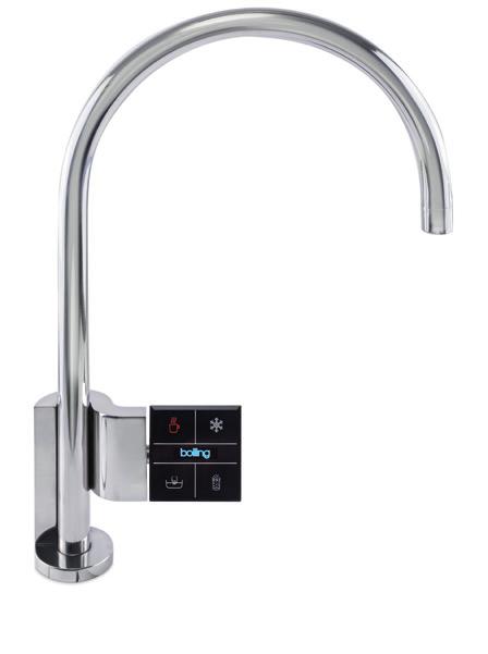 Range Touch SmartTap Pure innovation designed and manufactured in the UK Quatreau combines function, design and quality for the ultimate multifunction and smart taps.