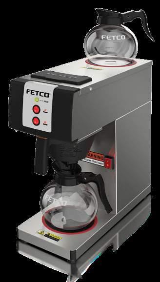 Pourover Coffee Brewing Systems STANDARD FEATURES: 1 Ready LED Light Bright green LED illuminates when ready to brew.