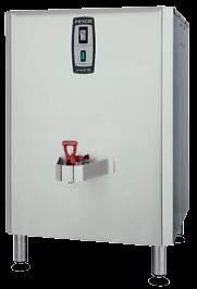 HWB-15 15.0 Gallon Hot Water Dispenser 15.0 gallon size meets the demands of medium- to large-scale operations.