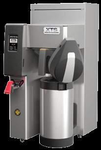 CBS-2131XTS SINGLE STATION 3.0 Liter / 1.0 Gallon Airpot Coffee Brewer 3.0 liter / 1.0 gallon size provides flexibility for small- to medium-sized operations.