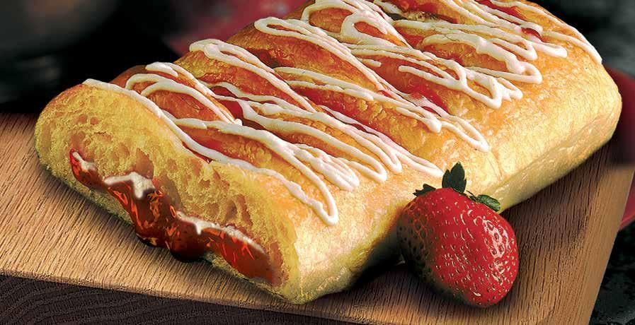 Fully Baked Breads A combination of an old German recipe, hand braided flaky layers of rich pastry, and your favorite filling.