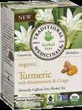 TRADITIONAL MEDICINALS Turmeric Tea With meadowsweet and ginger, 16 ct. COCOKIND Skin Butter 4 oz. 9.