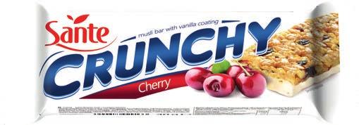 Enriched with tasty dried fruits, such as banana, cherries, cranberries & raspberries, plums with