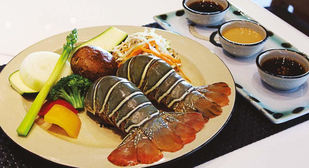 HIBACHI SEAFOOD MAIN COURSES BABY BAMBOO LOBSTER 600gr IDR