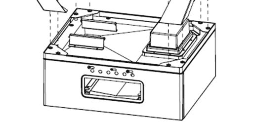 Leg, Rear Lower Left Cabinet Leg and Assembly Rear Right as shown. Leg to the Lower Cabinet Assembly as shown.