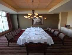 PRIVATE DINING ROOMS LOCATED WITHIN THE RESTAURANT, OFFERING SCENIC VIEWS OF THE RACETRACK, EACH ROOM IS ABLE TO ACCOMMODATE UP TO 16 GUESTS FOR