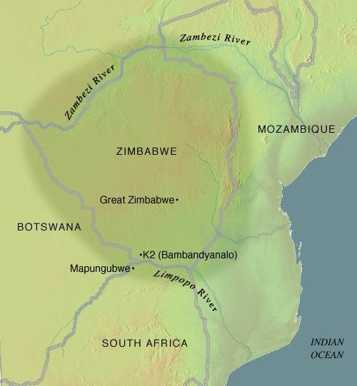Great Zimbabwe 1350-1450 AD Zimbabwe