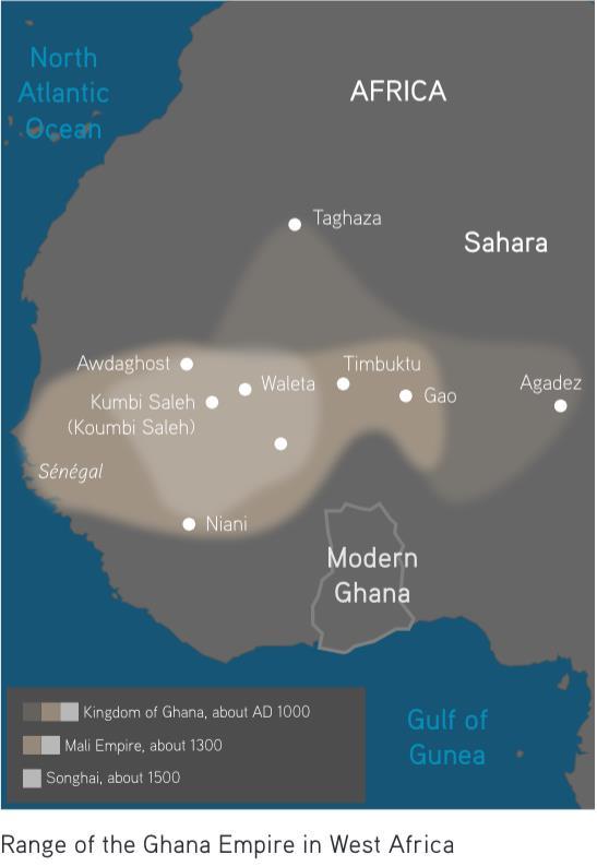 The Ghana Empire (11) Once agrarian states develop, they often compete with each other. Using agriculture, humans can get more and more energy from the environment (food and resources).