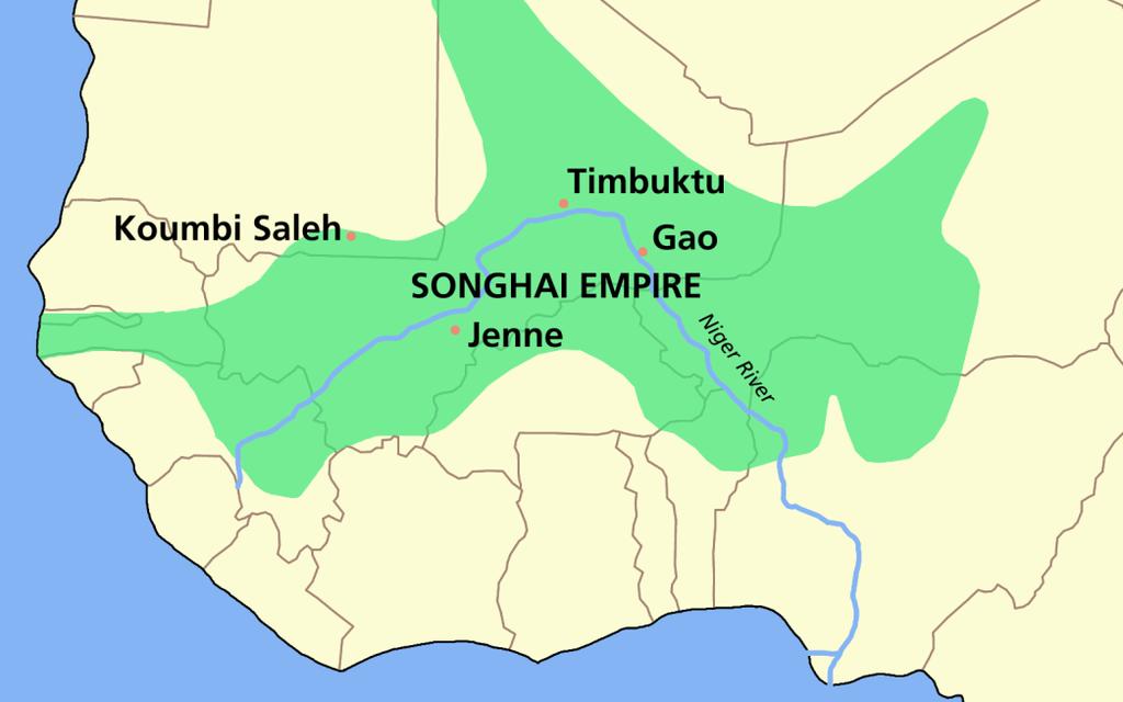 The Empire of Songhai (Songhay) (1) The Songhai are a West African ethnic group that lives primarily in the country of Mali.