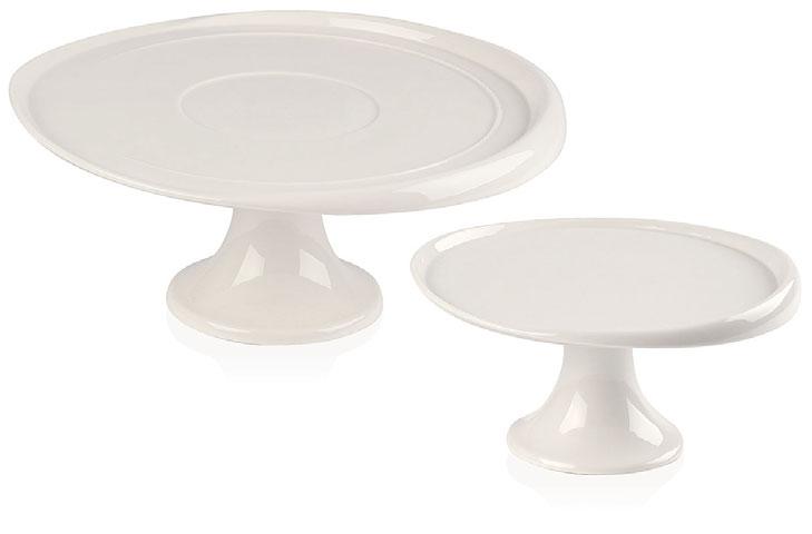 {1} 25cm, 2,80l Clever Baking 13-6033- 3843 Footed cake plate large {1}