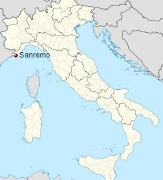 Mediterranean coast of western Liguria in north-western Italy.