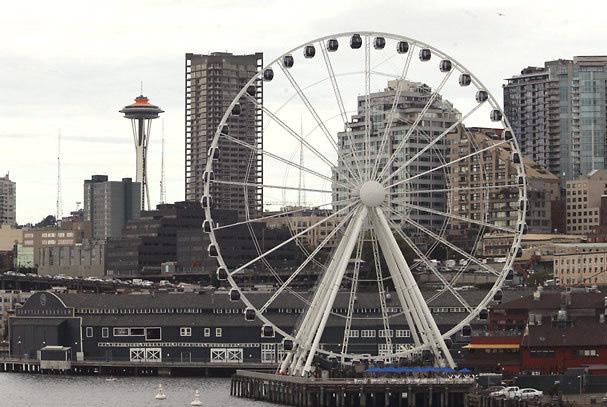 From Seattle s waterfront enjoy the Great Wheel and then hop