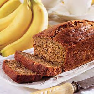 4 Over-ripe bananas mashed. 2 cups of all purpose Flour 1 teaspoon of Baking soda ½ cup of Butter ½ cup of Brown sugar 3 Eggs ¼ cup of walnuts finely chopped (if desired) 1.