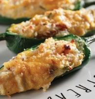 Dill 6 Lentil & Bacon Jalapeno Poppers 7 PG7 SALADS