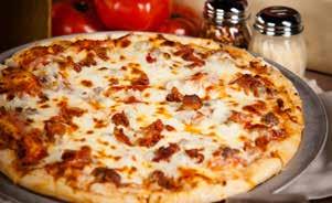 O.P. Pizza We ve been baking our original pizza for over 45 years using the finest meats and 100% real cheese. We hope you enjoy our time-honored cooking traditions and recipes.