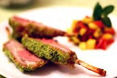ENTREES Herb Crusted New Zealand Lamb Rack $32 Oven roasted lamb rack, tricolor roasted potatoes with truffle oil and chef s selection