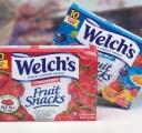 25 15 oz. pkgs. 2/ 4 Welch s Fruit Snacks 6.4 9 oz. pkgs. 2.79 Solo Bowls, Cups or Plates 15 48 ct.