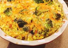 [2 lbs, serves 6] Broccoli & Rice Casserole [2 lbs, serves