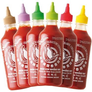 spicy menu items and products such as sauces, dips