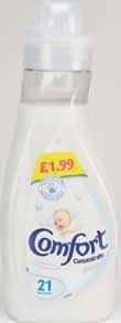 only 1 golocalextra 7 99p Comfort Fabric Conditioner 750ml PM 1.