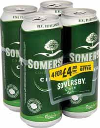 only 1 golocalextra 7 3 Somersby 4 Pack 4x500ml PM 4.