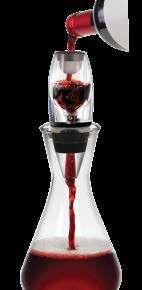 12 V1071 RED WINE AERATOR TOWER SET THE PERFECT GIFT The Red Wine Aerator Tower Set makes it