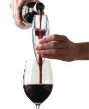 Making wine aeration faster, easier and smoother, this innovative, large-capacity aerator is designed to aerate an entire 750ml bottle of
