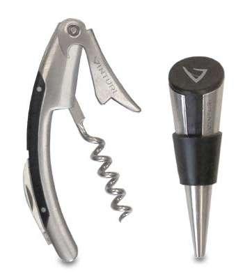 - Made of high-grade stainless steel THE PERFECT GIFT V9065 WAITER S CORKSCREW Perfect tool to have on hand; multifunctional, compact, & portable.