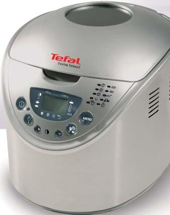 Getting to know your Tefal Homebread ACCESSORIES: Your Tefal Homebread includes: a rectangular bread pan with a removable kneading blade, a measuring cup to measure all liquids accurately, a