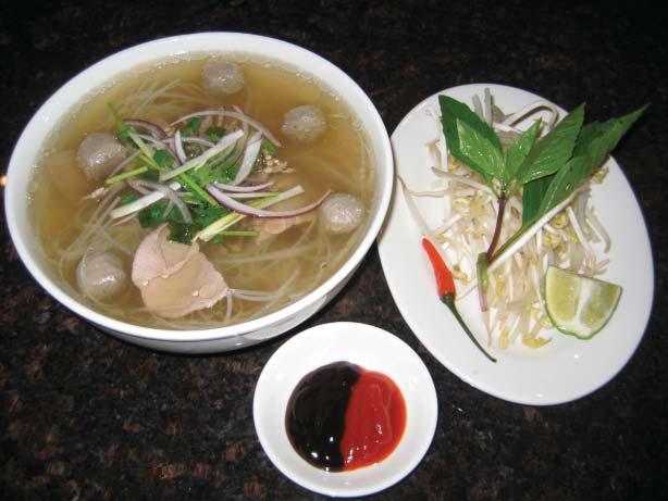 PHO BEEF OR CHICKEN NOODLE SOUP SM 6.99 LARGE 7.99 XL 8.99 P1. RARE BEEF (PHO TAI) P2. RARE & WELL DONE BEEF (PHO TAI NAM) P3. RARE & TRIPE BEEF (PHO TAI SACH) P4.