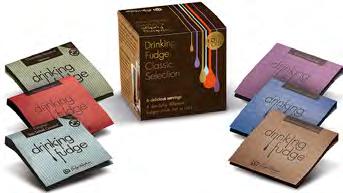 Classic Selection 6x Mixed Drinking Fudge Flavours Contains: Moreish Mint Chocolate, Tangy Chocolate & Orange, Chocolate Caramel, Sea Salted Caramel Fudge, Classic Chocolate, Mocha Choca Madness.