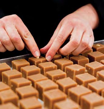 Each piece of our fudge is lovingly made and decorated by hand using all natural ingredients, and the majority are gluten free.
