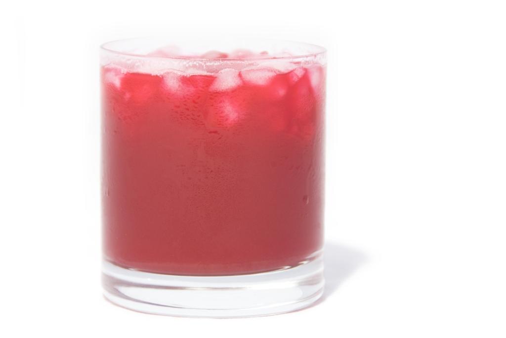 The Ginger Ruby 2 small beets (think baseball-size) 2 apples (seeds removed) 1 inch piece of ginger Juice all ingredients and serve over ice in chilled rocks glasses for a mocktail instead of