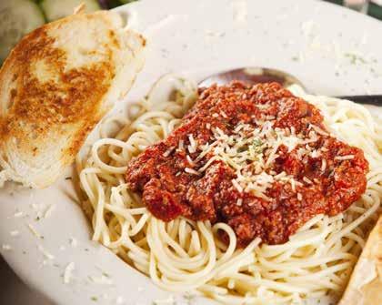 99 VEAL PARMESAN Specially prepared fresh veal cutlet baked with loads of mozzarella and parmesan cheese topped with our own marinara sauce, served with pasta 14.