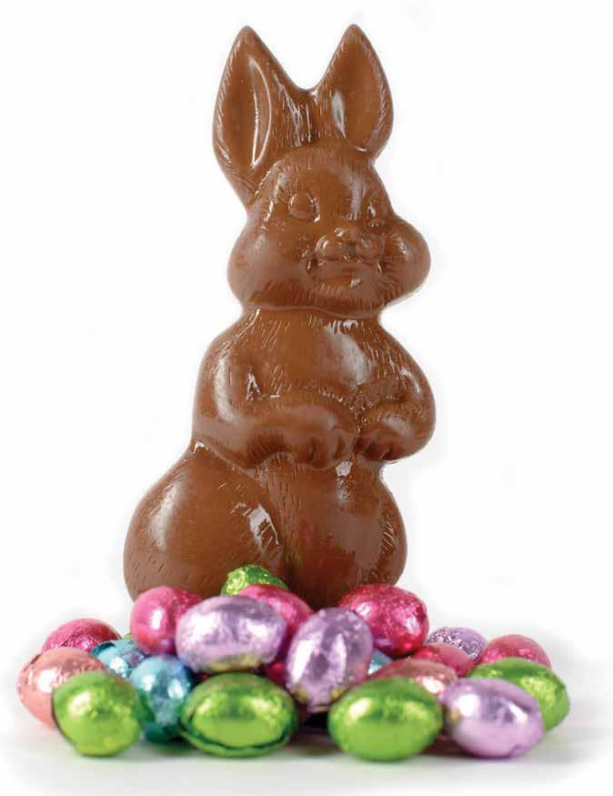 EVERYONE S FAVORITE CHOCOLATE BUNNY Rudy! 11 RUDY RABBIT Our best-selling bunny is crafted of the finest milk chocolate.