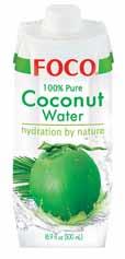 9 Oz Water Coconut Mango Pure 253812 0-16229-91641 12 16.9 Oz Water Coconut Pure 1 Liter 253813 0-16229-91457 12 33.