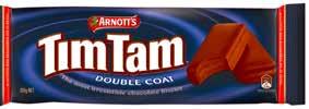 Chocolate 111589 Arnott's Tim Tam Biscuits 165-200g Chewy Caramel 109959