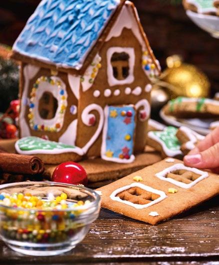CHRISTMAS TIME AT PLATZL HOTEL Get into the mood for the most wonderful time of the year Build a gingerbread house Children will love creating their own ginger-bread house from gingerbread pieces,