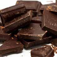 Semi-sweet (bittersweet) chocolate: Chocolate liquor with added sweeteners  It also