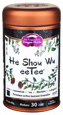 He Shou Wu eetee The legendary Jing tonic herb Thousands of connoisseurs consider this the best He Shou Wu product in the world