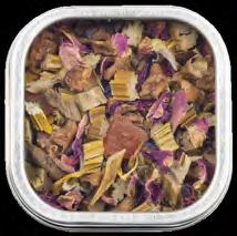 Dendrobium Tonic Bliss Tea Blissful tasting tea with vegan cultured Dendrobium leaf as the main tonic herb Goji Leaf Tonic Bliss Tea Restorative and delicious