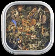 Bliss Tea Comes in a beautiful, convenient small tin A very powerful tonic tea, also includes rooibos, safflower and cocoa nibs Made with the finest deer