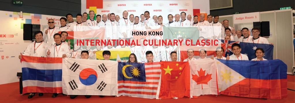 HK International Culinary Classic To be held on May 8-11 at HOFEX, perhaps the most enthralling food & hospitality trade show in Asia.