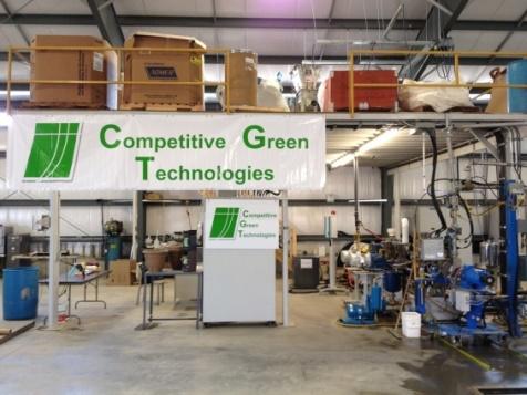 The resin is produced in Leamington by the company Competitive Green Technologies and its chemistry was developed at University of Guelph (Gemmiti, 2015).